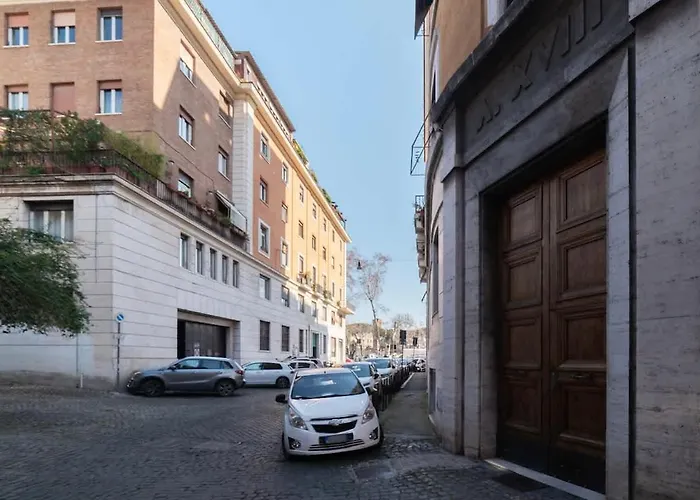 Moderno E Silenzioso A Trastevere Ferienhaus *